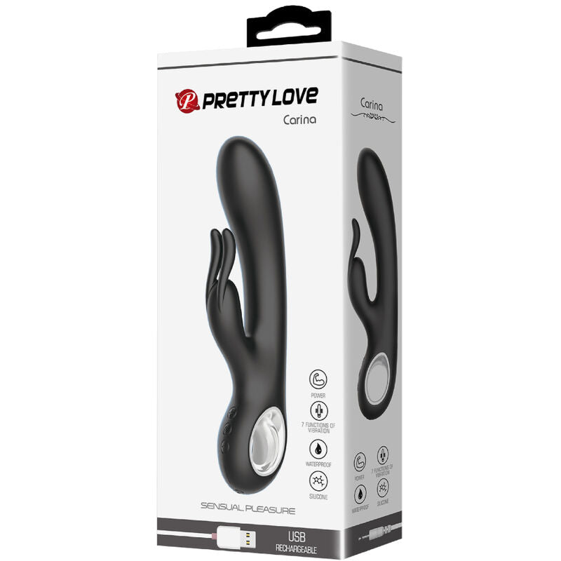 PRETTY LOVE - CARINA VIBRADOR ESTIMULADOR DE CLITÓRIS E PONTO G