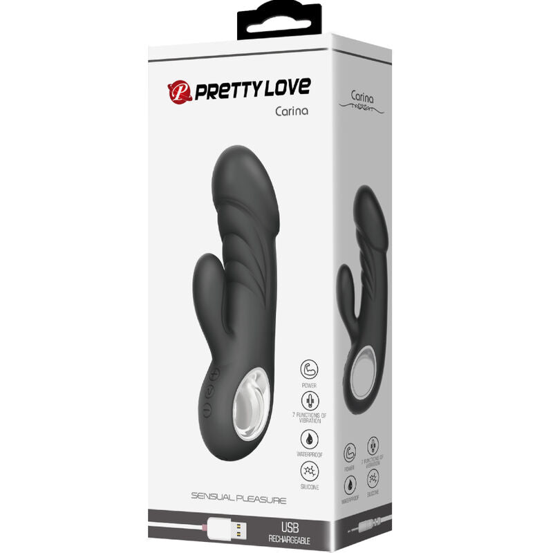 PRETTY LOVE - ANSEL VIBRADOR ESTIMULADOR PONTO G E CLITÓRIS