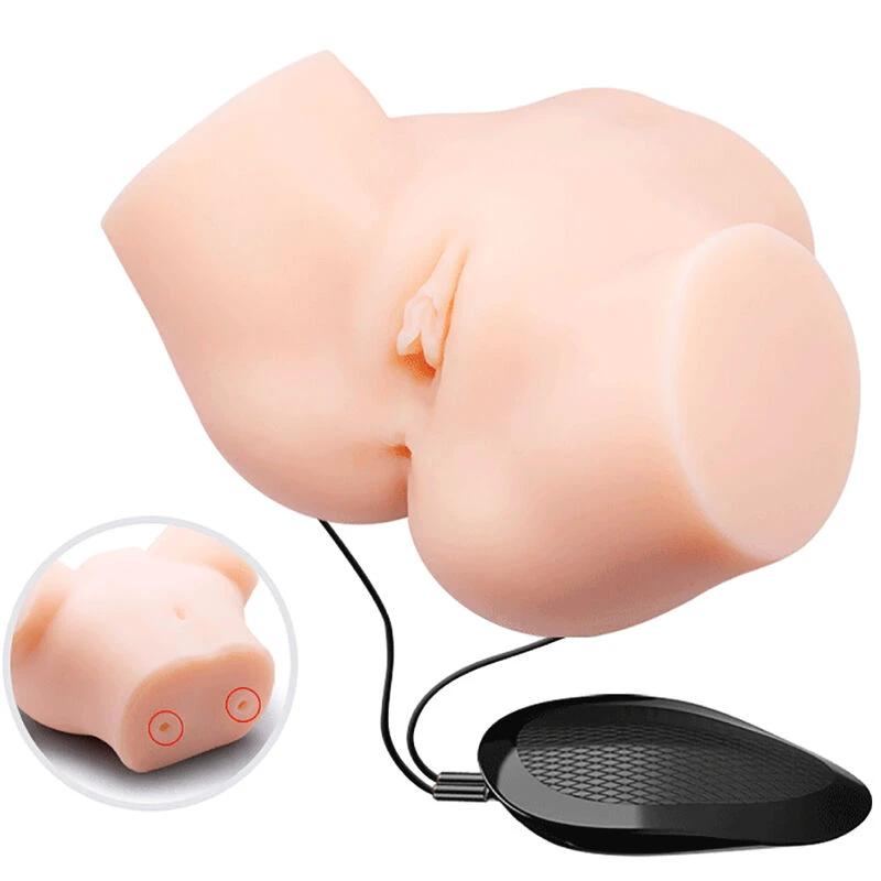 VAGINA E ÂNUS REALÍSTICOS VIBRADOR SAMANTHA - Sex Shop Sexy