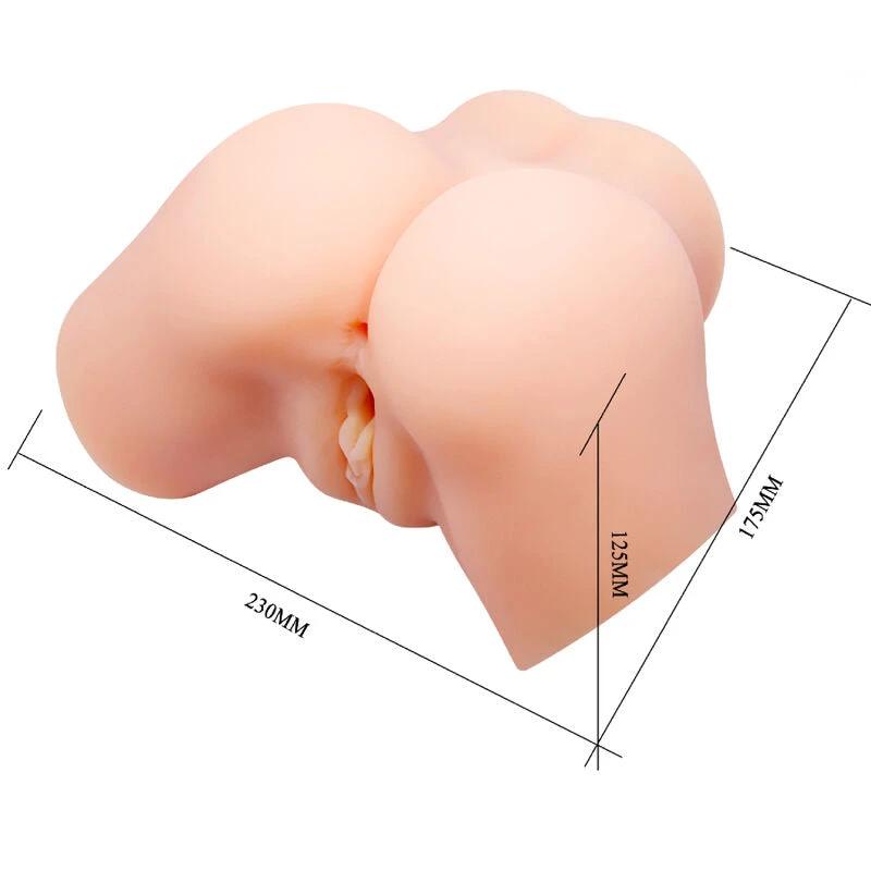 VAGINA E ÂNUS REALÍSTICOS VIBRADOR SAMANTHA - Sex Shop Sexy
