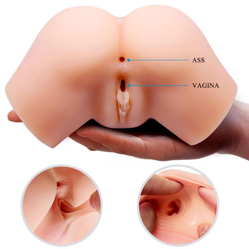 VAGINA E ÂNUS REALÍSTICOS VIBRADOR SAMANTHA - Sex Shop Sexy