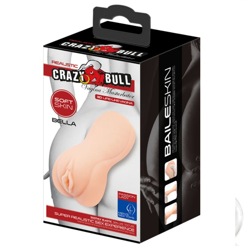 CRAZY BULL - BELLA MASTURBADOR EM FORMA DE VAGINA