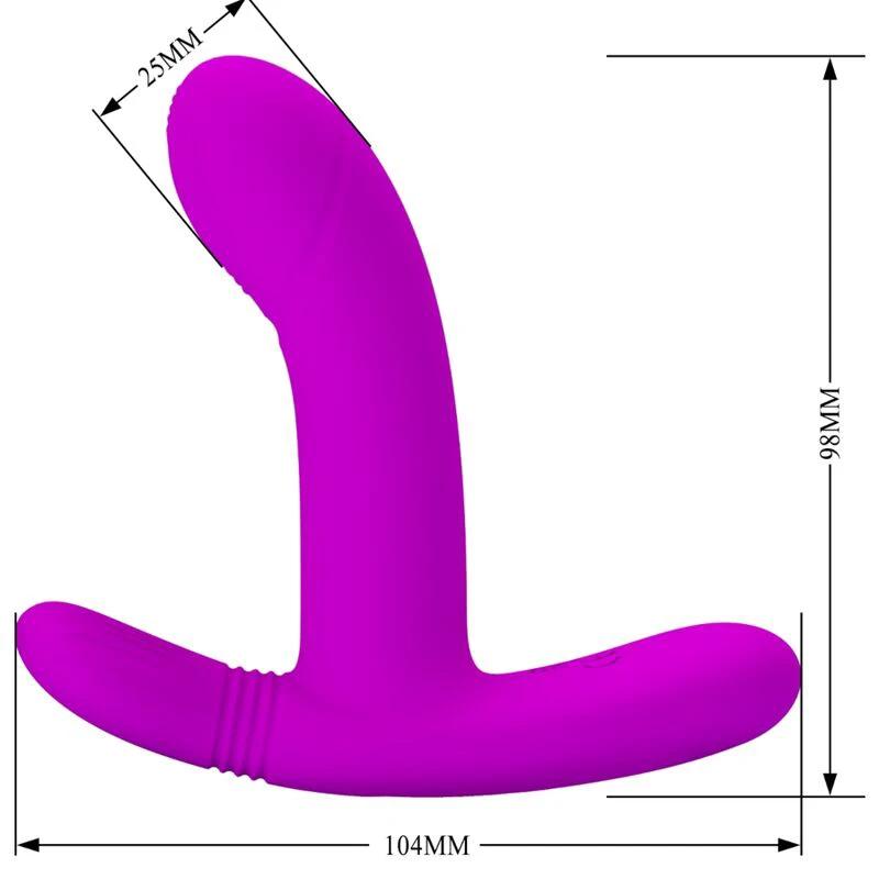 MASSAGEADOR CLITORIANO COM CONTROLO REMOTO - Sex Shop Sexy