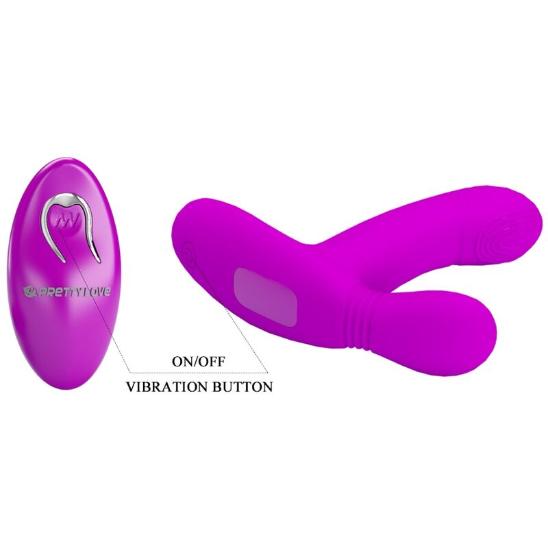 PRETTY LOVE - GERI MASSAGEADOR DE CLITÓRIS COMANDO REMOTO ROSA