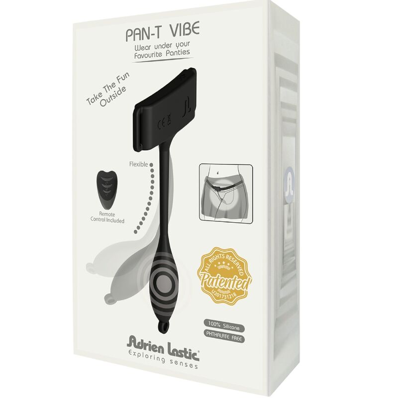 Adrien Lastic - Pant Vibe Calcinha Flexível Vibrador Controlo Remoto