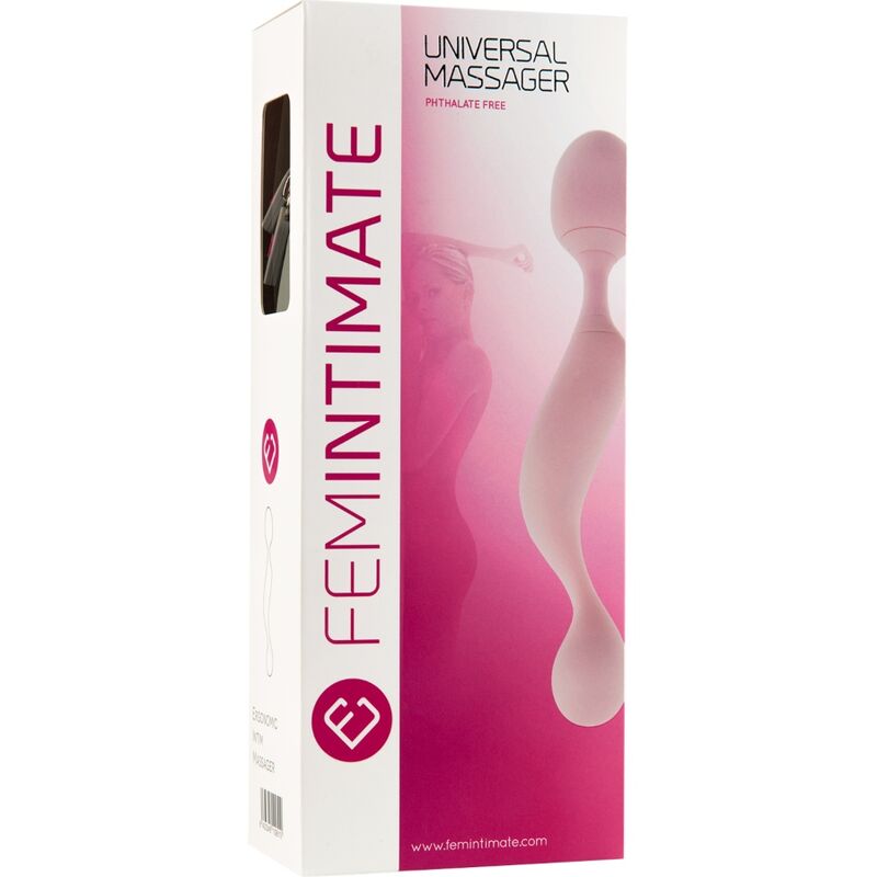 Feminintimate - Massajador Universal Vibrador de Silicone Rosa