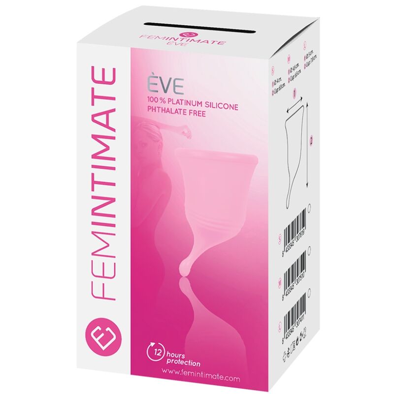 Feminintimate - Eve Novo Copo Menstrual de Silicone - Tamanho L