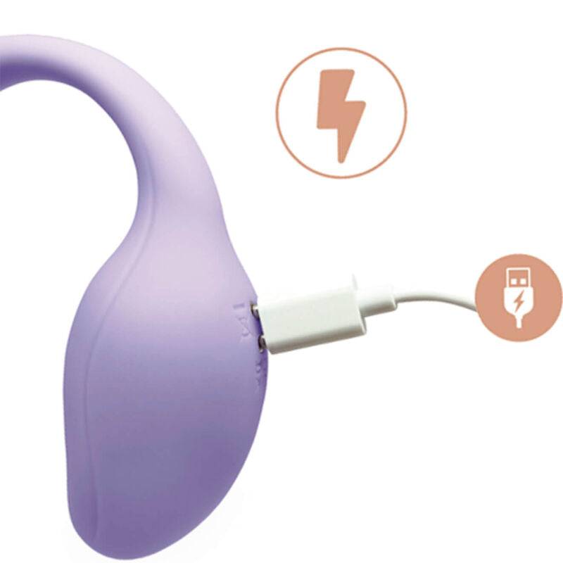 Adrien Lastic - Estimulador de Clitóris Smart Dream 3.0 e Controle Remoto G-Spot Violeta - Aplicativo Gratuito