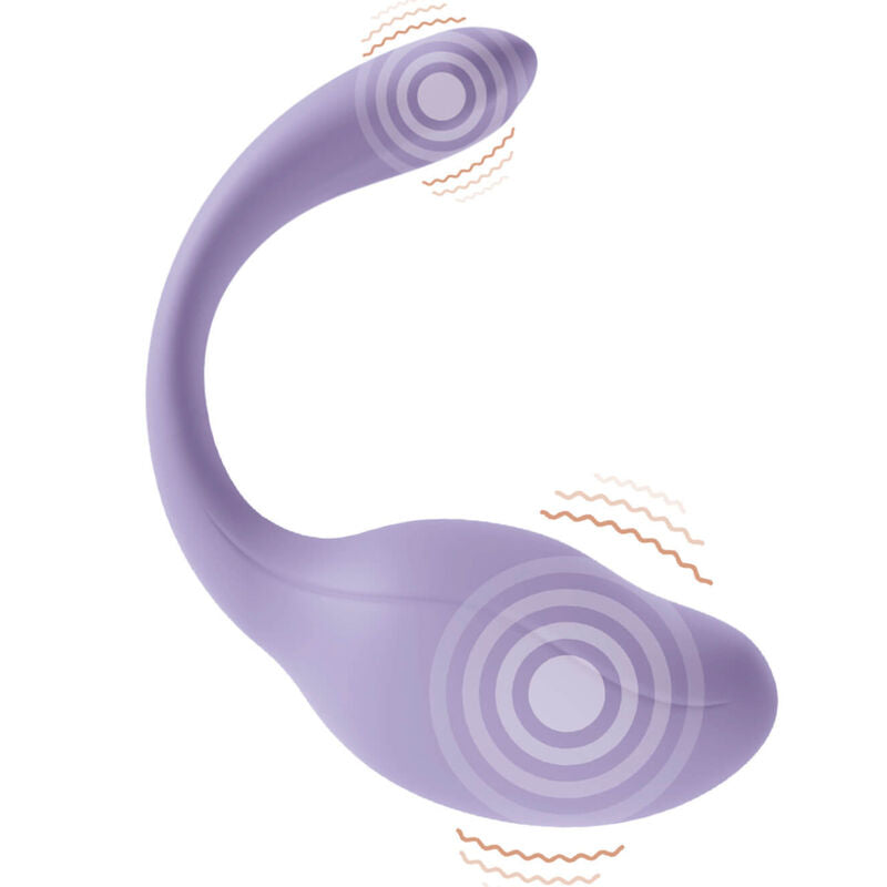 Adrien Lastic - Estimulador de Clitóris Smart Dream 3.0 e Controle Remoto G-Spot Violeta - Aplicativo Gratuito
