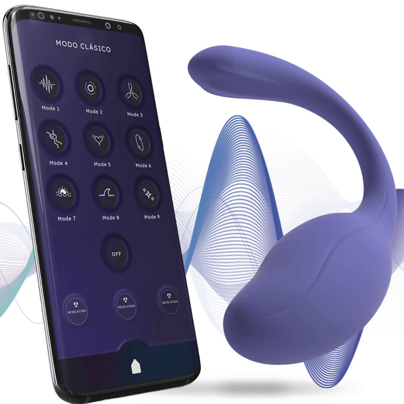 Adrien Lastic - Estimulador de Clitóris Smart Dream 3.0 e Controle Remoto G-Spot Violeta - Aplicativo Gratuito