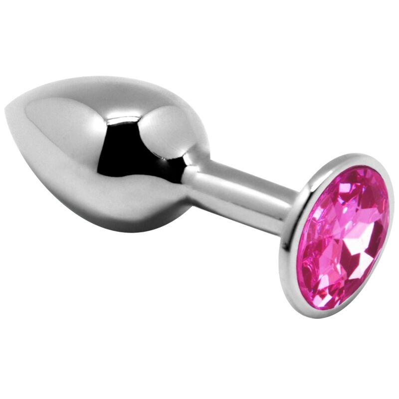 Alive - Mini Plug Prazer Anal Metal Rosa Tamanho S