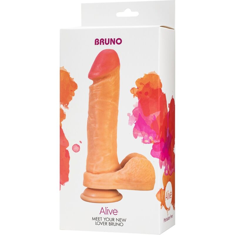 Alive - Bruno Pénis Realista 22 Cm