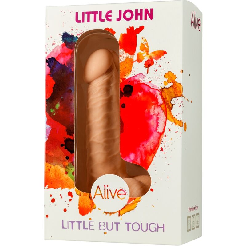 Alive - Pênis Realista Little John 14,6 Cm