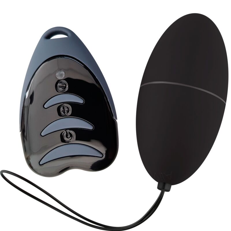 Alive - Magic Egg 3.0 Vibratório Ovo Controle Remoto Preto