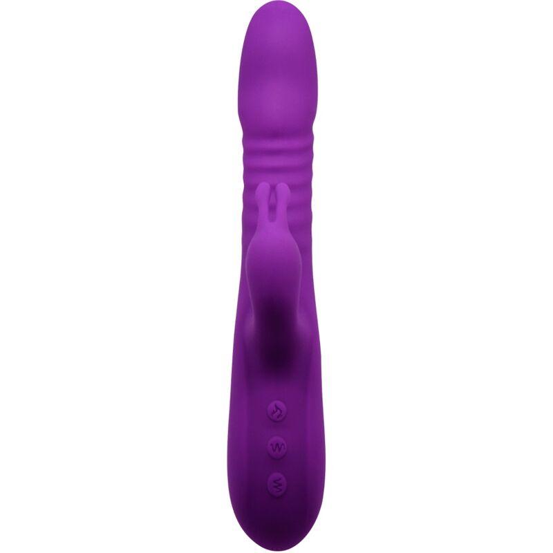 Alive - Romax Vibrador Coelho Silicone Violeta