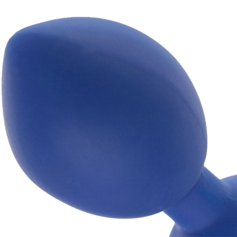 Alive - Bolas Anais de Silicone Triball Azul 15 Cm