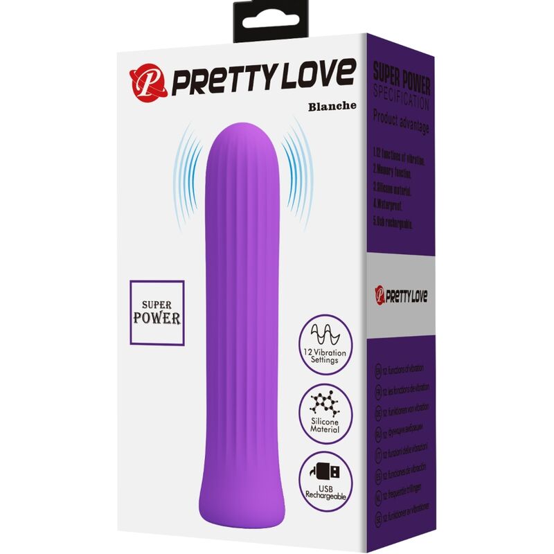 PRETTY LOVE - BLANCHE VIBRADOR ESTIMULADOR LILÁS