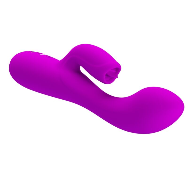 PRETTY LOVE - GLORIA VIBRADOR COELHINHO RECARREGÁVEL E IMPERMEÁVEL ROXO
