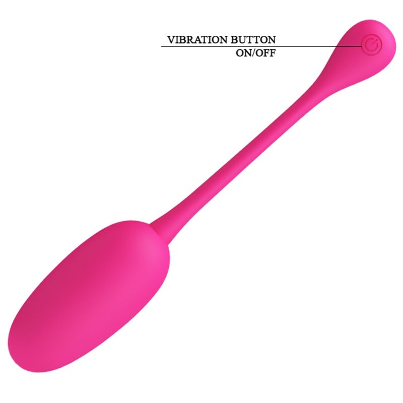 PRETTY LOVE - KNUCKER OVO VIBRADOR RECARREGÁVEL ROSA