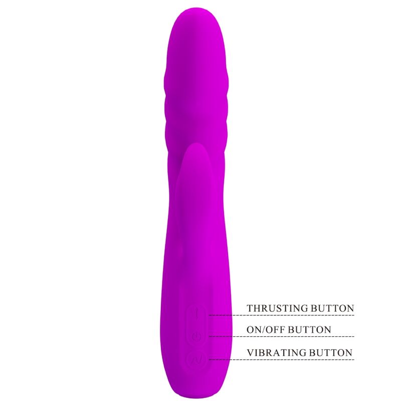 PRETTY LOVE - MELANIE VIBRADOR COELHINHO RECARREGÁVEL ROXO