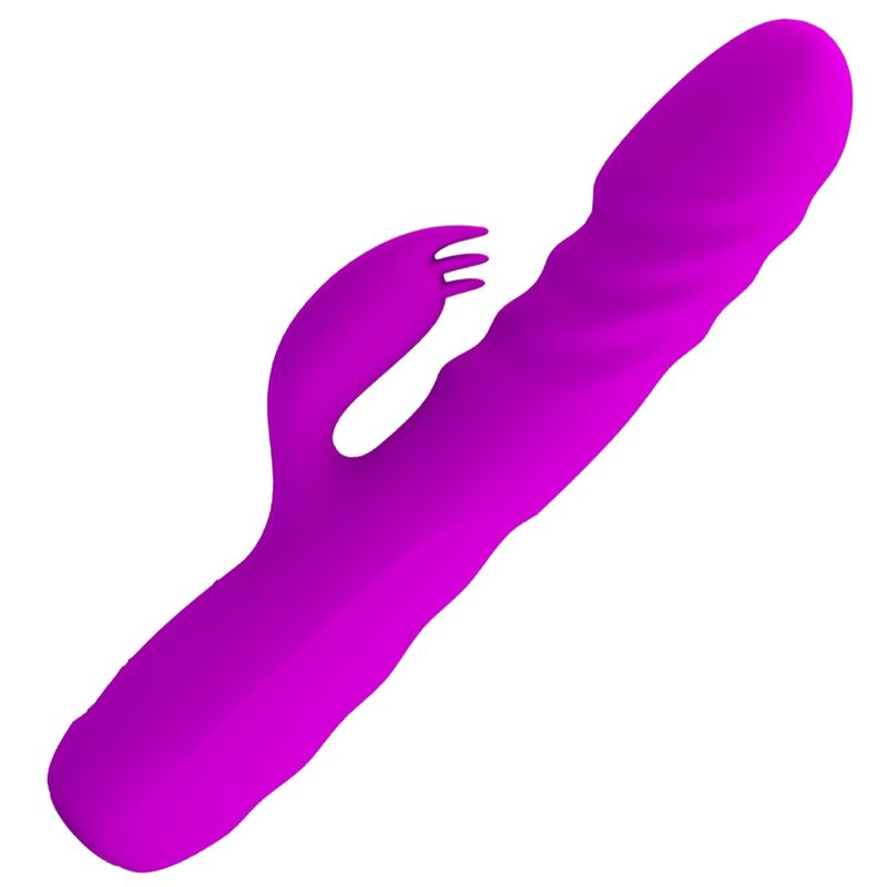 PRETTY LOVE - MELANIE VIBRADOR COELHINHO RECARREGÁVEL ROXO
