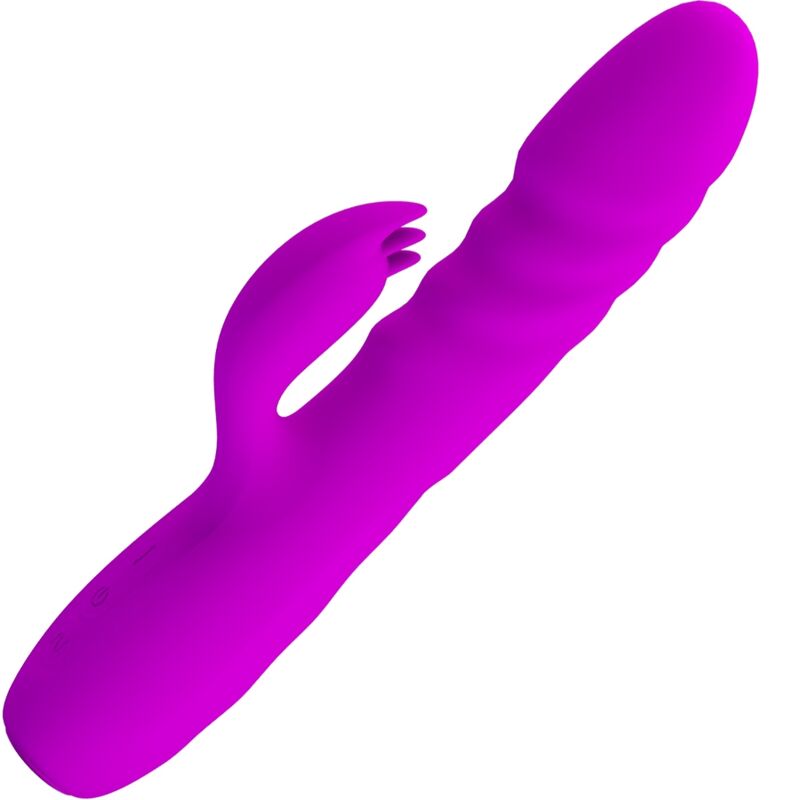 PRETTY LOVE - MELANIE VIBRADOR COELHINHO RECARREGÁVEL ROXO