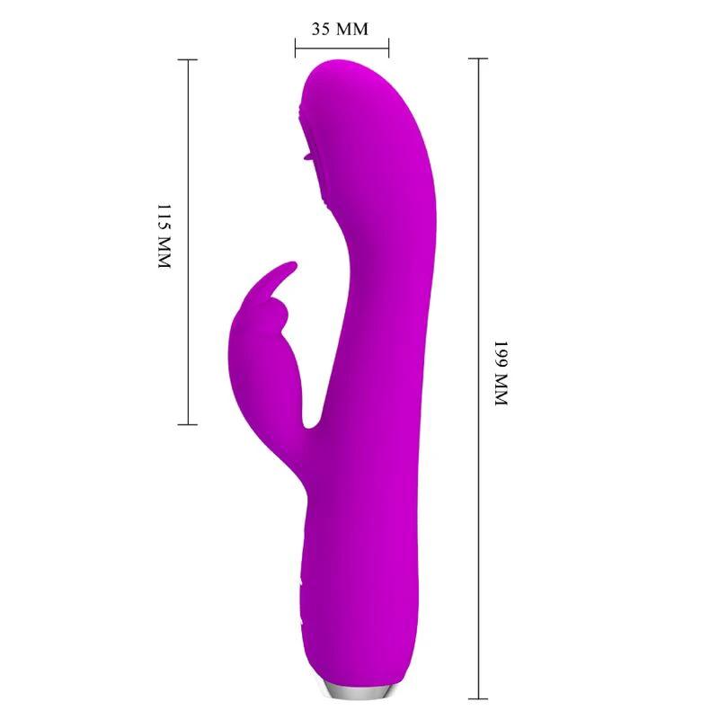 RACHEL VIBRADOR RECARGÁVEL COM SUCÇÃO - Sex Shop Sexy