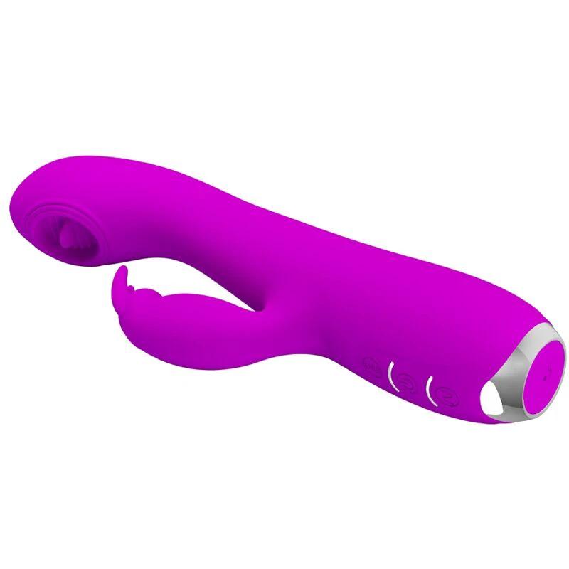 RACHEL VIBRADOR RECARGÁVEL COM SUCÇÃO - Sex Shop Sexy