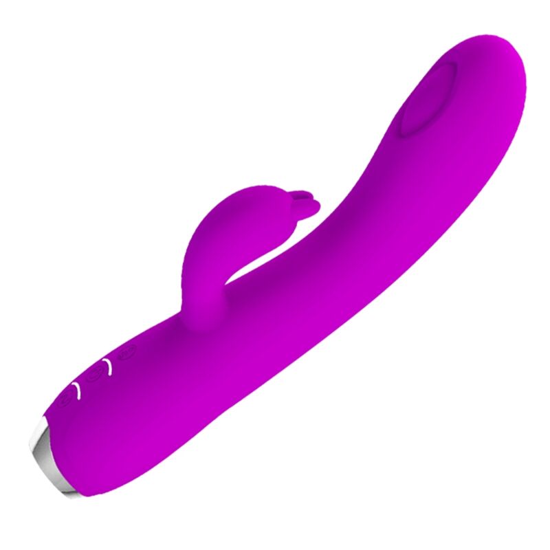 PRETTY LOVE - REGINA VIBRADOR COM ONDAS ESTIMULADORAS RECARREGÁVEL ROXO
