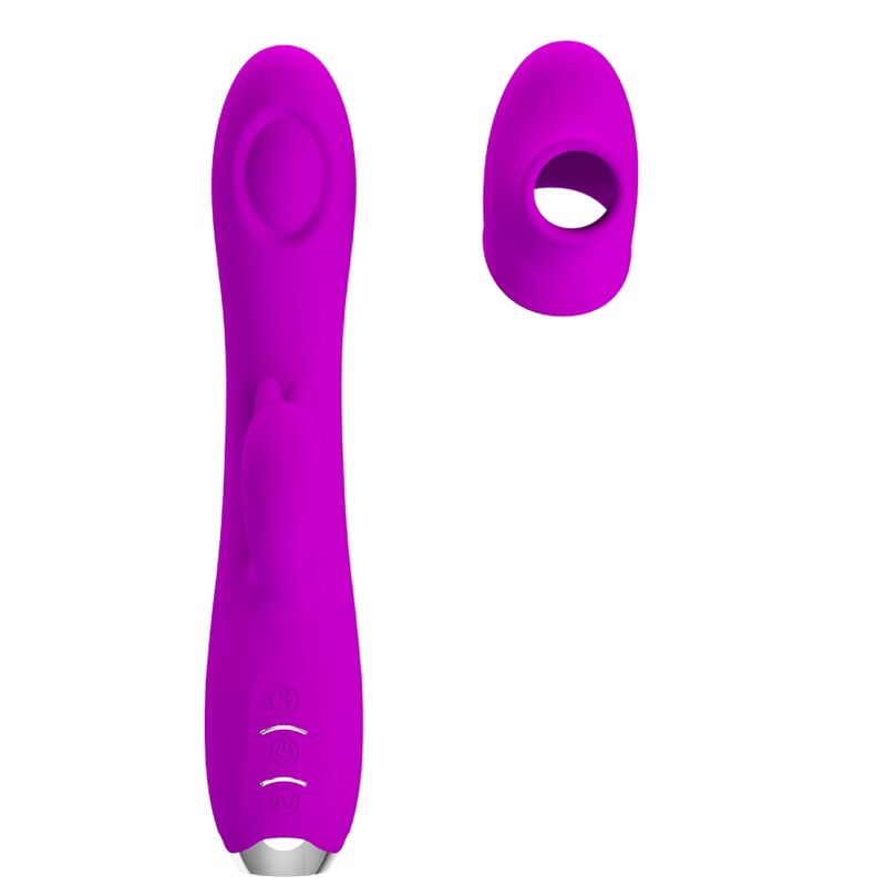 PRETTY LOVE - REGINA VIBRADOR COM ONDAS ESTIMULADORAS RECARREGÁVEL ROXO