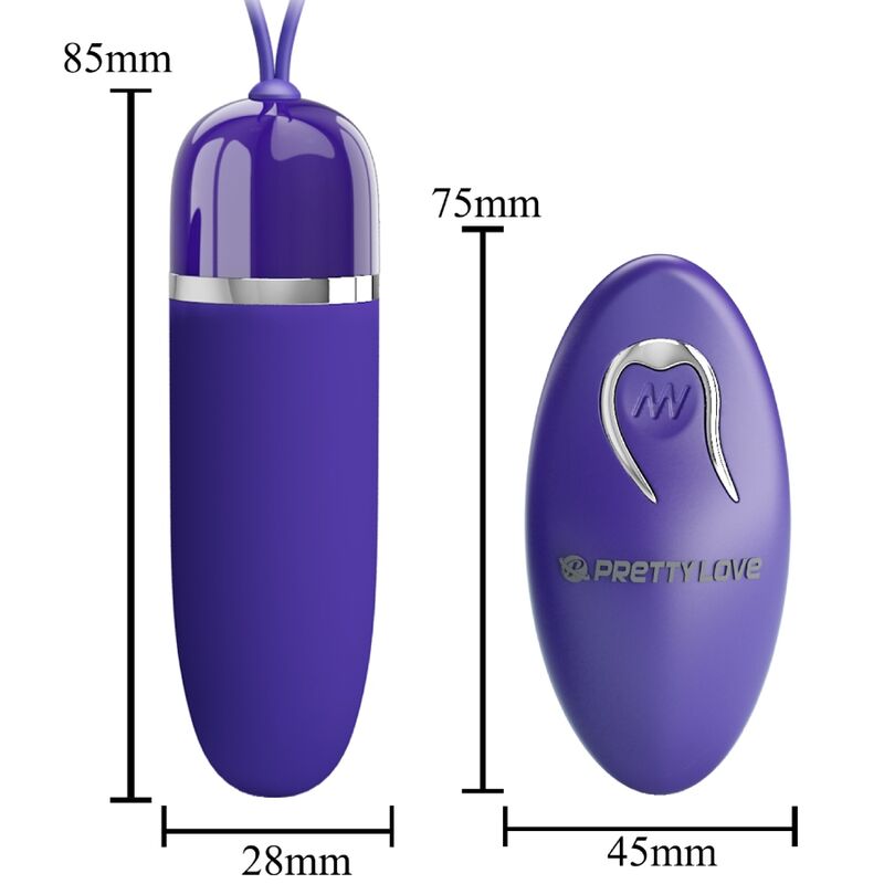 PRETTY LOVE - DARLENE YOUTH MINI BALA VIBRATÓRIA VIOLETA