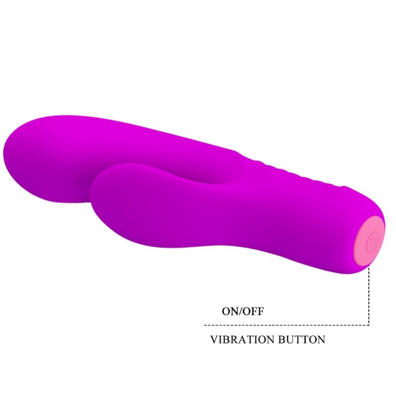 PRETTY LOVE - TIM VIBRADOR RECARREGÁVEL ROXO