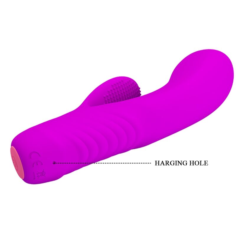 PRETTY LOVE - TIM VIBRADOR RECARREGÁVEL ROXO