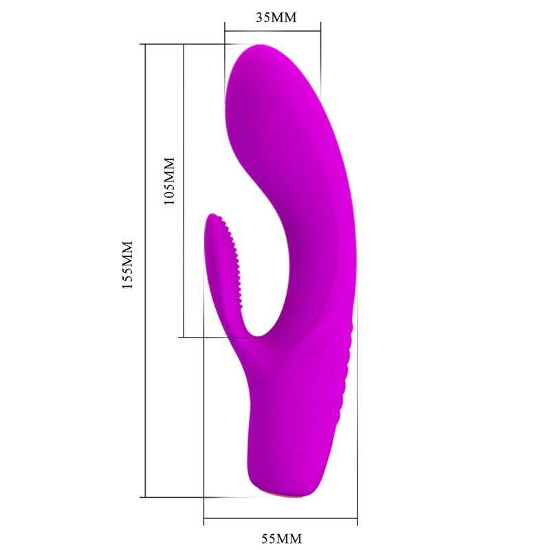 PRETTY LOVE - TIM VIBRADOR RECARREGÁVEL ROXO