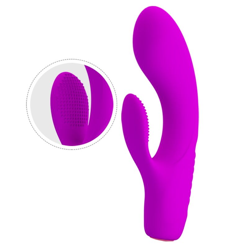 PRETTY LOVE - TIM VIBRADOR RECARREGÁVEL ROXO