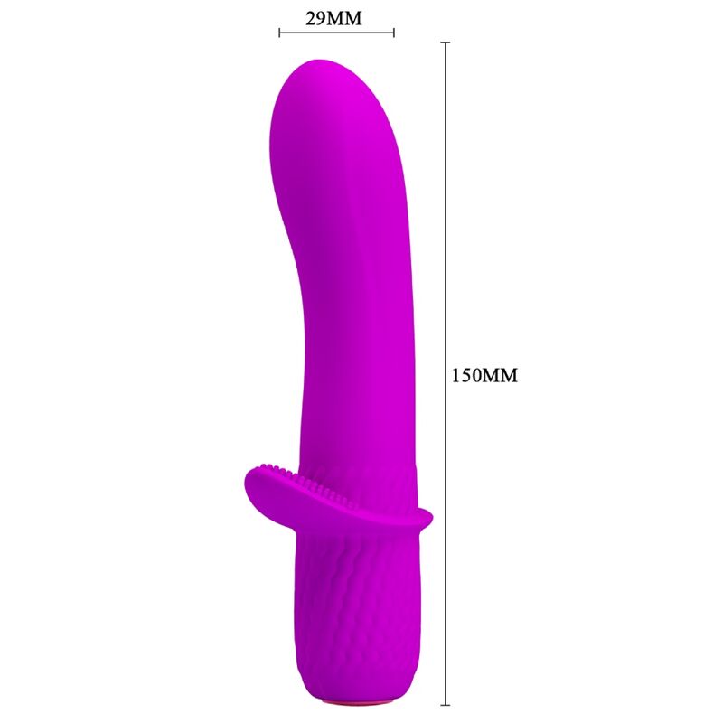 PRETTY LOVE - TROY VIBRADOR RECARREGÁVEL ROXO
