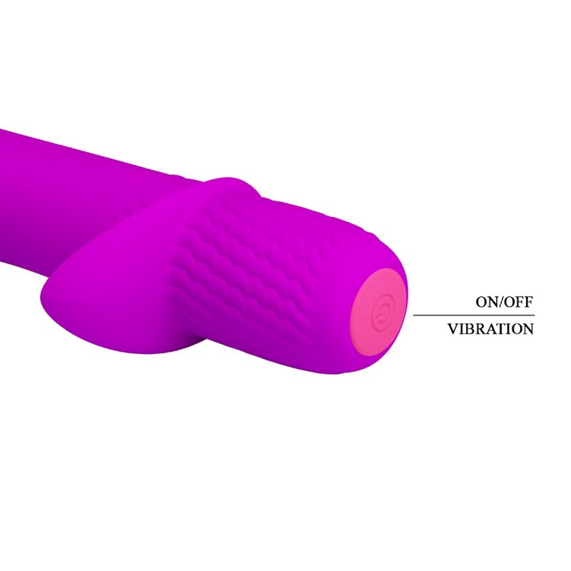 PRETTY LOVE - TROY VIBRADOR RECARREGÁVEL ROXO
