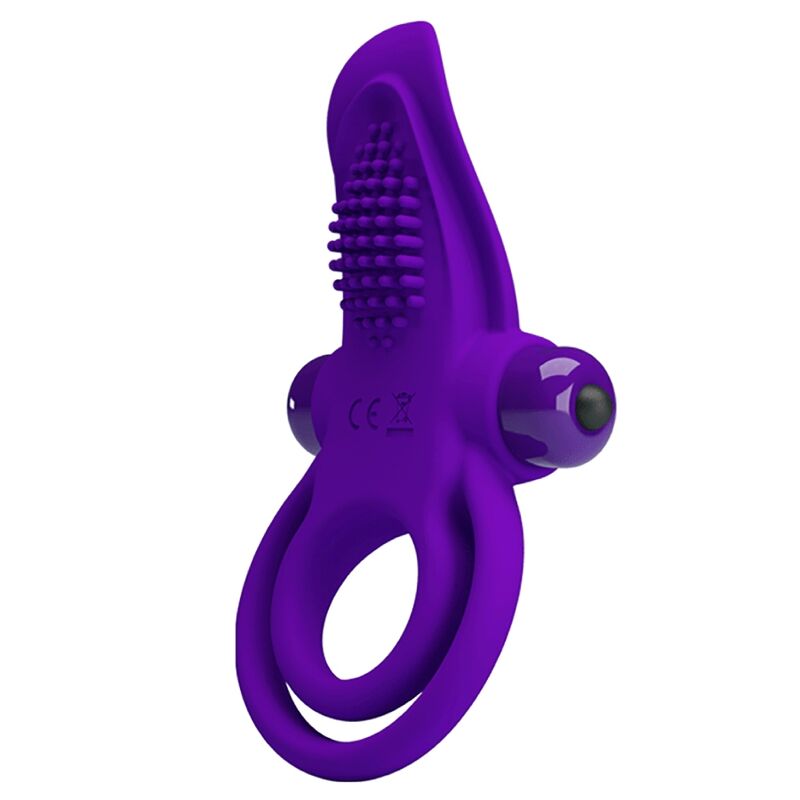 PRETTY LOVE - ANEL VIBRADOR PARA PÊNIS ROXO