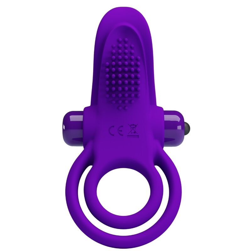 PRETTY LOVE - ANEL VIBRADOR PARA PÊNIS ROXO