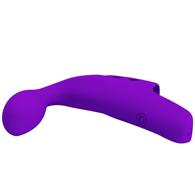 PRETTY LOVE - GORGON VIBRADOR DE DEDO RECARREGÁVEL ROXO
