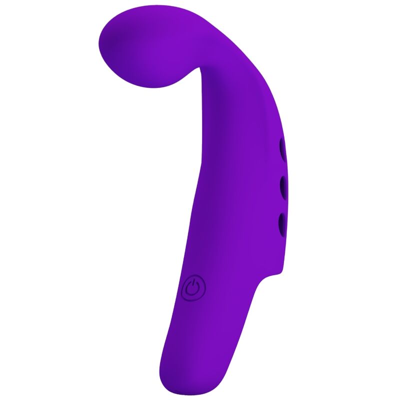 PRETTY LOVE - GORGON VIBRADOR DE DEDO RECARREGÁVEL ROXO