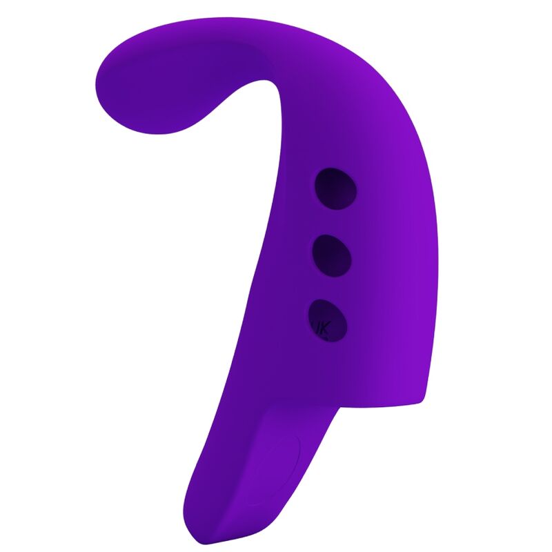 PRETTY LOVE - GORGON VIBRADOR DE DEDO RECARREGÁVEL ROXO