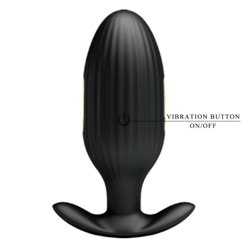PRETTY LOVE - JEFFERSON PLUG ANAL CONTROLADO POR APP PRETO