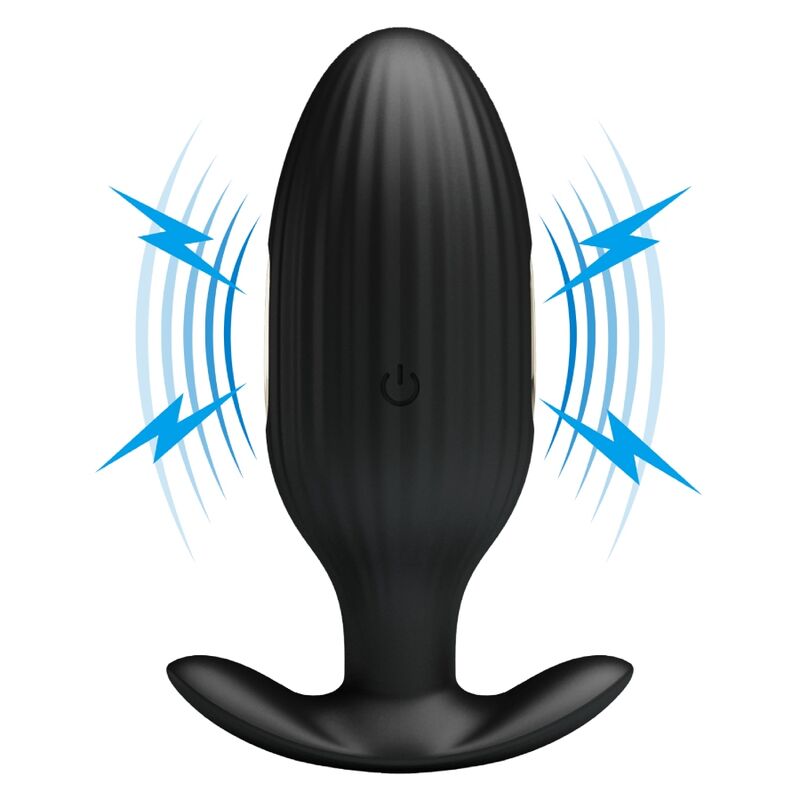 PRETTY LOVE - JEFFERSON PLUG ANAL CONTROLADO POR APP PRETO