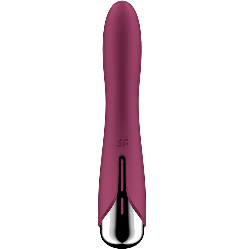 SATISFYER - SPINNING VIBE 1 RED G-SPOT ROTATING VIBRATOR