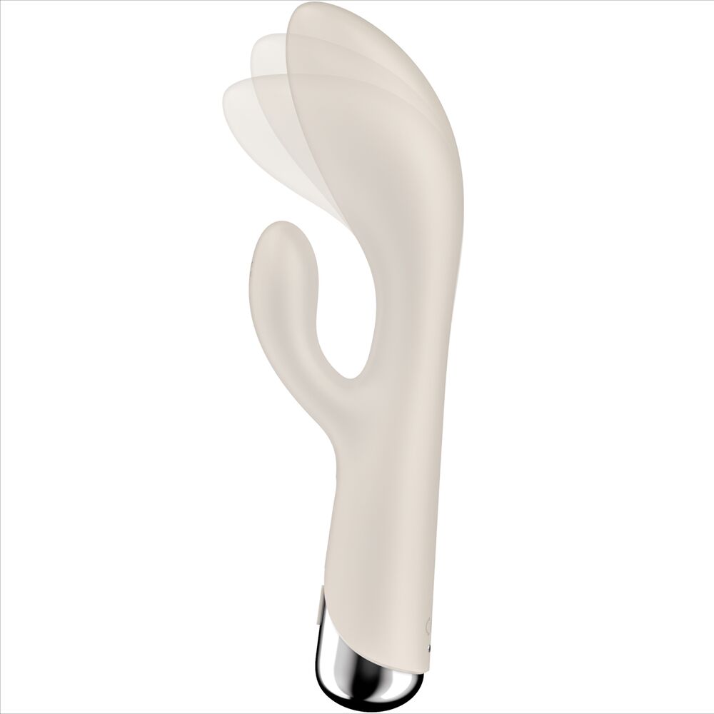 SATISFYER - SPINNING COELHO 1 CLITÓRIS E ESTIMULAO G-SPOT AZUL