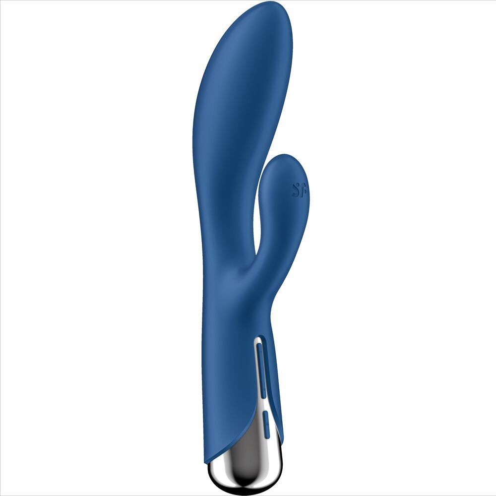 SATISFYER - SPINNING RABBIT 1 CLITORAL STIMULATOR AND G-SPOT RED