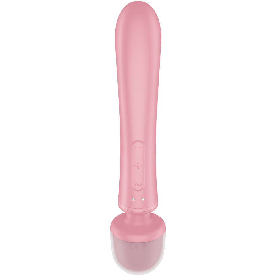 SATISFYER - TRIPLE LOVER MASSAGE RABBIT VIBRATOR PINK