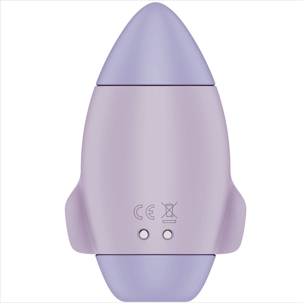SATISFYER - PURPLE MISSION CONTROL SMALL DUAL THRUST VIBRATOR