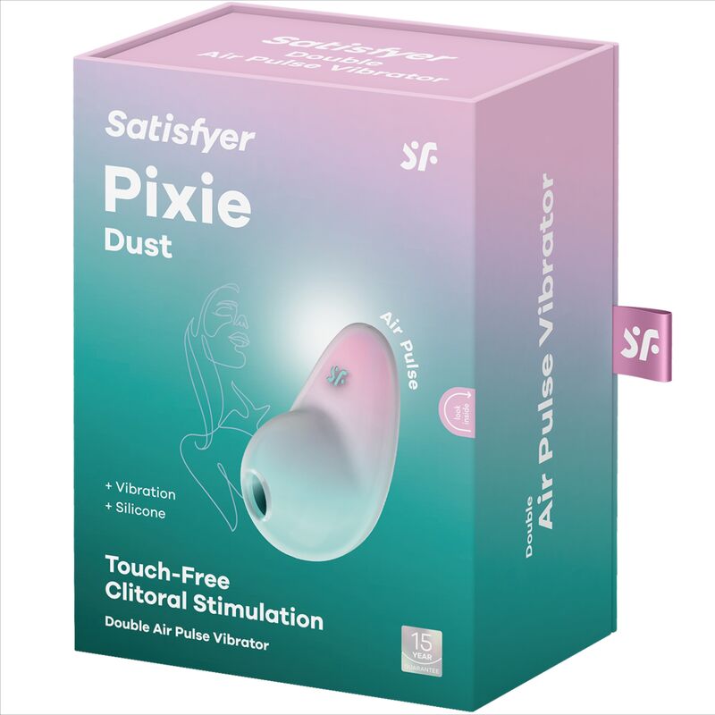 SATISFYER - PIXIE DUST ROXO ESTIMULADOR AIR PULSE